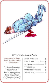 Great Shakespearean Deaths Card Game