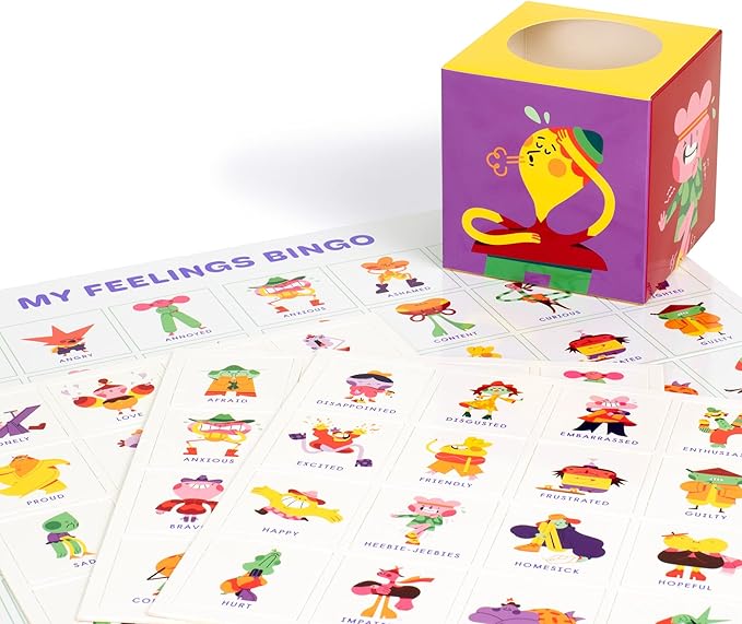 Laurence King My Feelings Bingo: Get To Know 48 Feelings of All Kinds