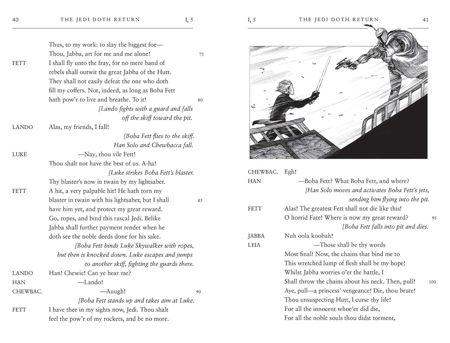 William Shakespeare's The Jedi Doth Return: Star Wars Part the Sixth