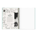 Jean-Michel Basquiat Inspirational Sketchbook