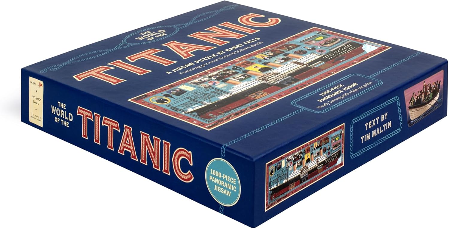 The World of the Titanic a 1000-piece Jigsaw Puzzle