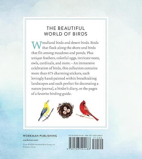 A Bird Lover's Sticker Book