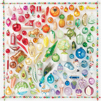 Rainbow Ornaments 500-PC Puzzle (Jigsaw Puzzle)