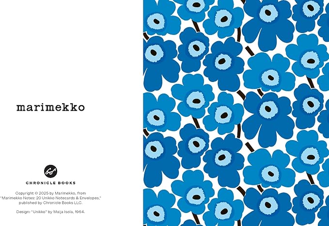 Marimekko Notes (Blues)