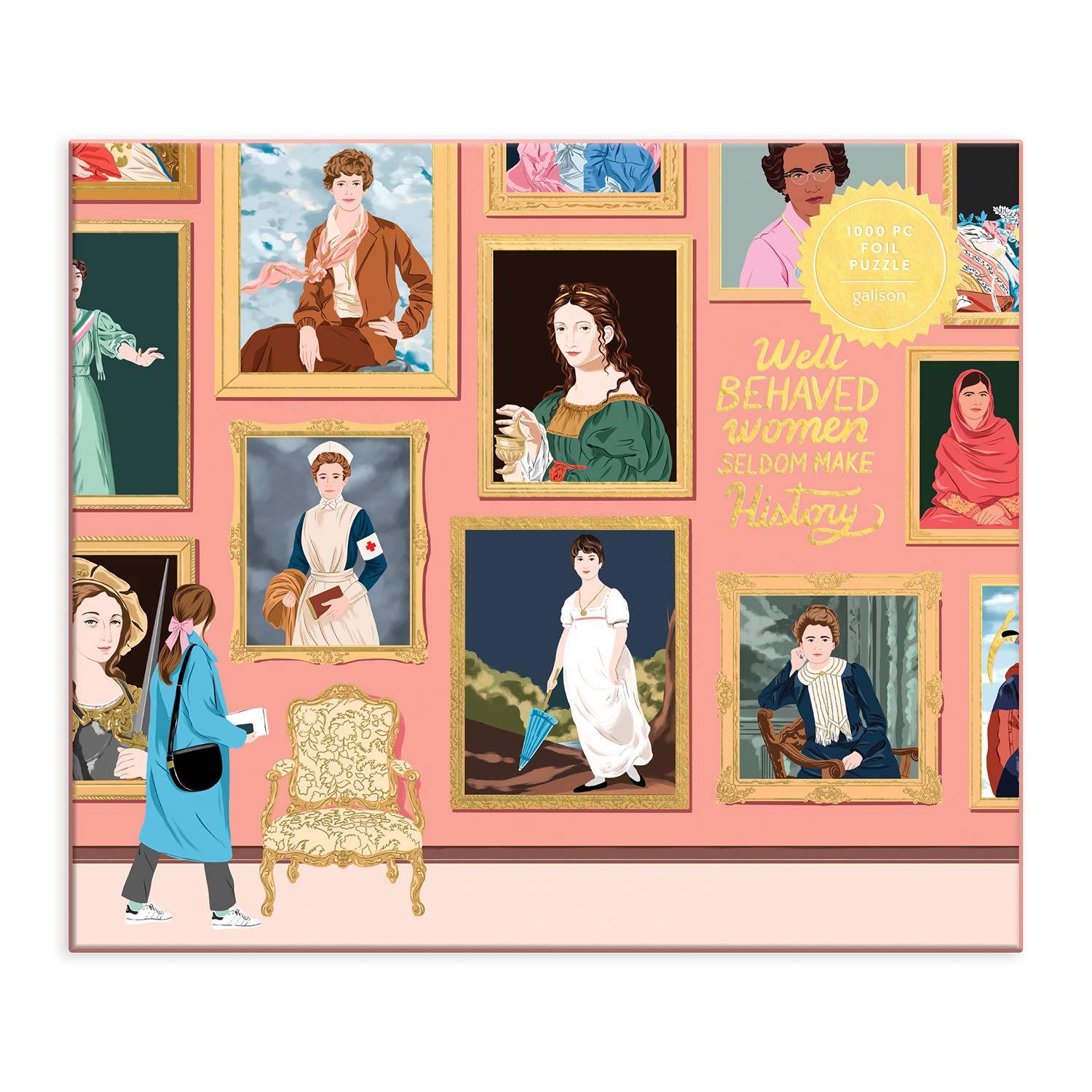 Herstory Museum 1000 Piece Foil Puzzle