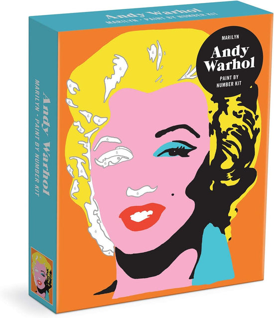 Andy Warhol Marilyn Paint By Number Kit