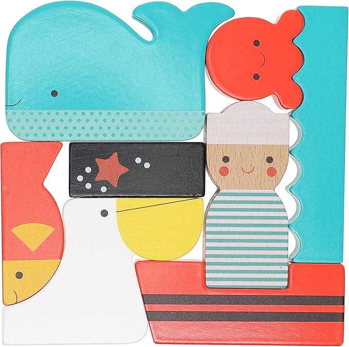 At Sea Wooden Puzzle + Play