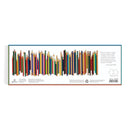 Frank Lloyd Wright Colored Pencils Shaped 1000 Piece Panoramic Puzzle