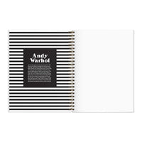 Andy Warhol Inspirational Sketchbook