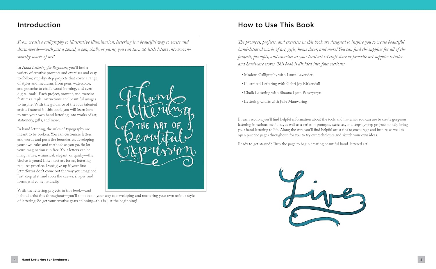 Hand Lettering for Beginners: Inspiring tips, techniques, and ideas for hand lettering your way to beautiful works of art