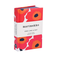 Marimekko One Line a Day (Red Unikko) - A Five-Year Memory Book