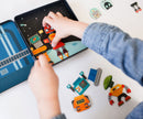 Robot Remix On-The-Go Magnet Play Set