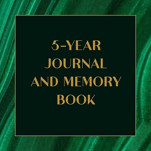 Malachite Green One Line a Day: A Five-Year Memory Book