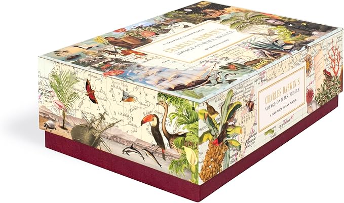 The Voyage of HMS Beagle: Charles Darwin's Journey of Discovery: A 1000-Piece Jigsaw Puzzle