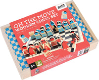 On the Move Wooden Chess Set