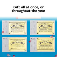 Lucky Tickets for Romance: 12 Gift Coupons