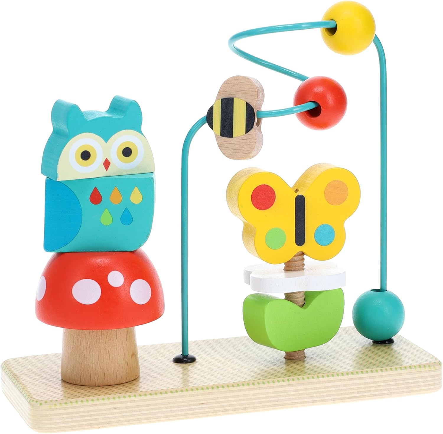 Busy Garden Wooden Activity Trio