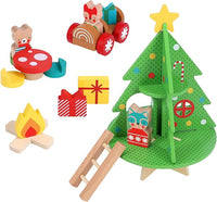 Christmas Treehouse Wooden Play Set