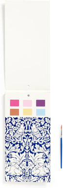 William Morris Paint-in Postcard Set