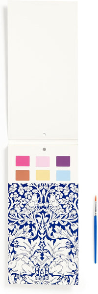 William Morris Paint-in Postcard Set