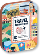 Travel Destinations Playing Cards