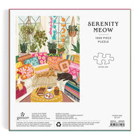 Serenity Meow Jigsaw Puzzle, Multicoloured, 1000 Pieces