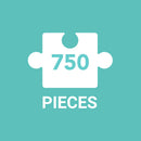 Jonathan Adler Petals 750 Piece Shaped Puzzle