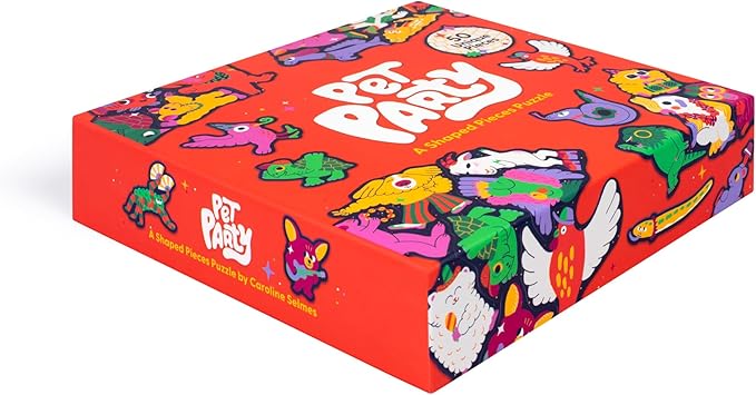 Pet Party - a shaped pieces puzzle