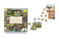 The World of Jane Austen: A Jigsaw Puzzle With 60 Characters and Great Houses to Find; 1000 Pieces