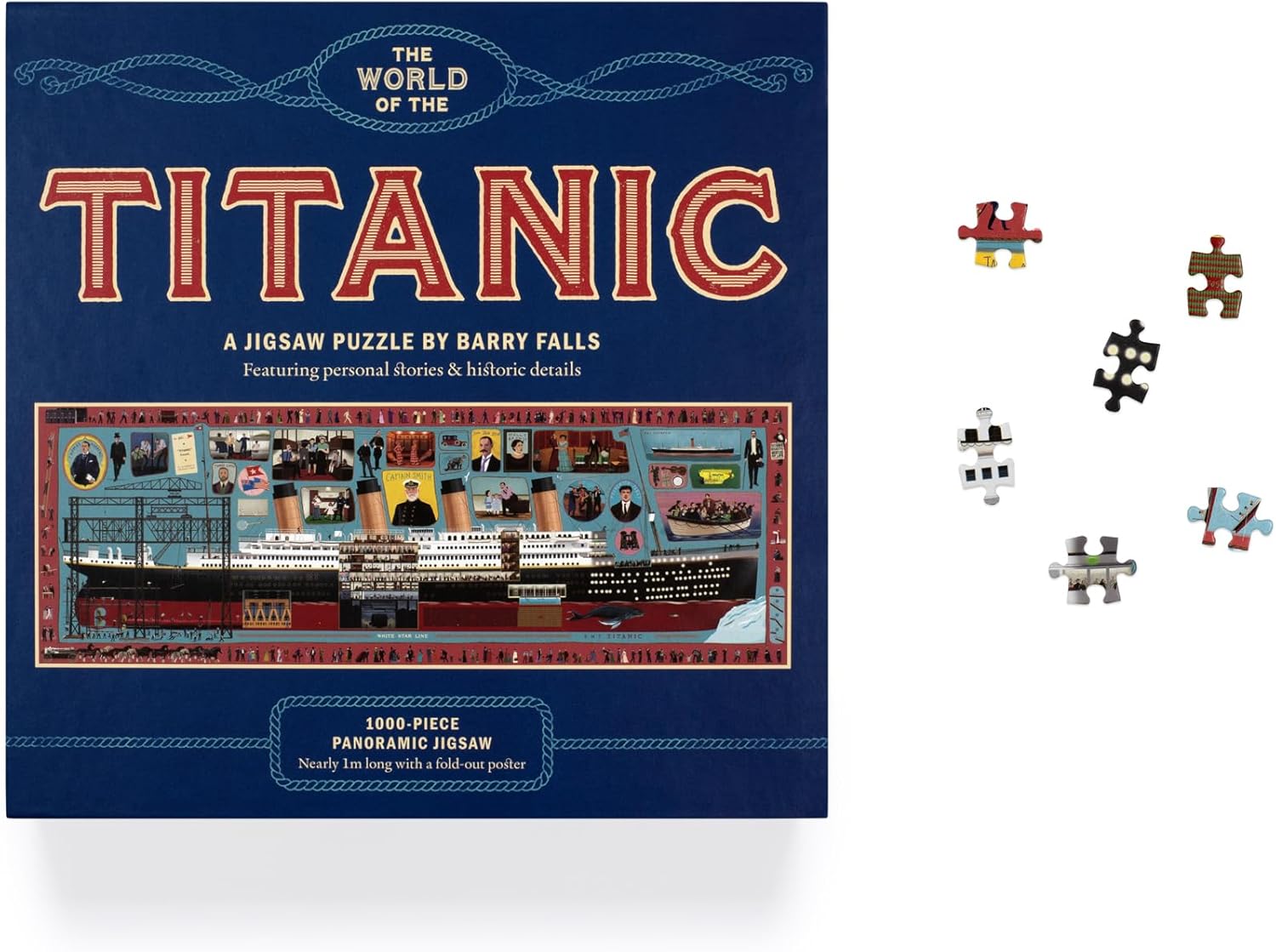 The World of the Titanic a 1000-piece Jigsaw Puzzle