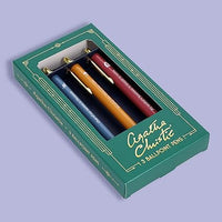 Chronicle Books Agatha Christie Pen Set: 3 Ballpoint Pens