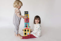 Peek-A-Boo House Stacking Blocks Play Set