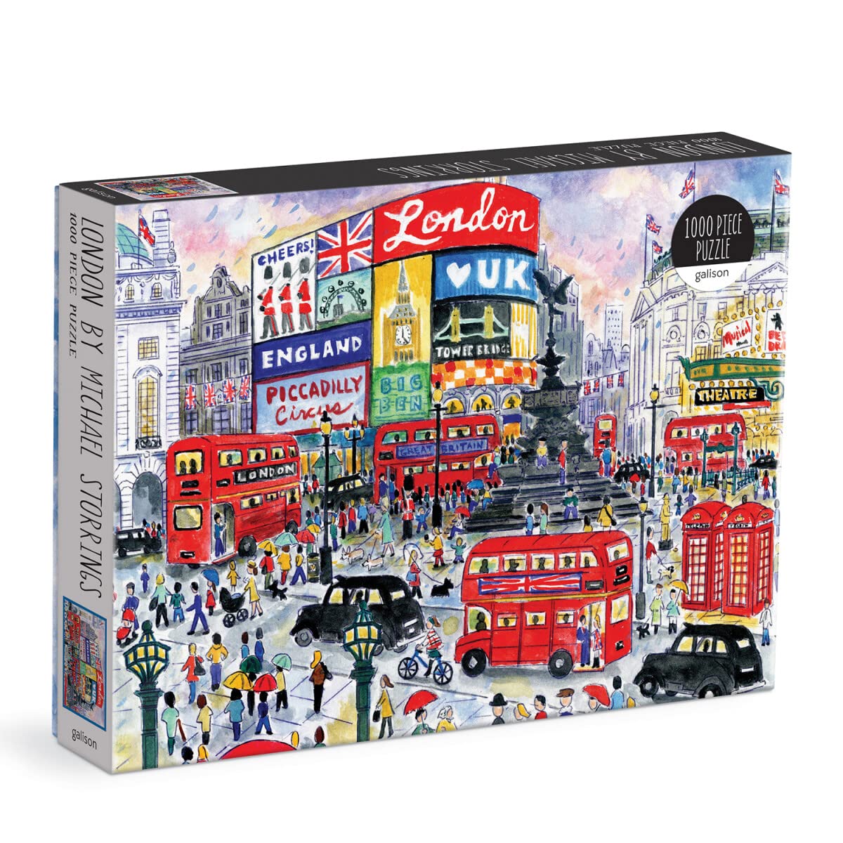London By Michael Storrings 1000 pc Puzzle (Michael Storrings London)