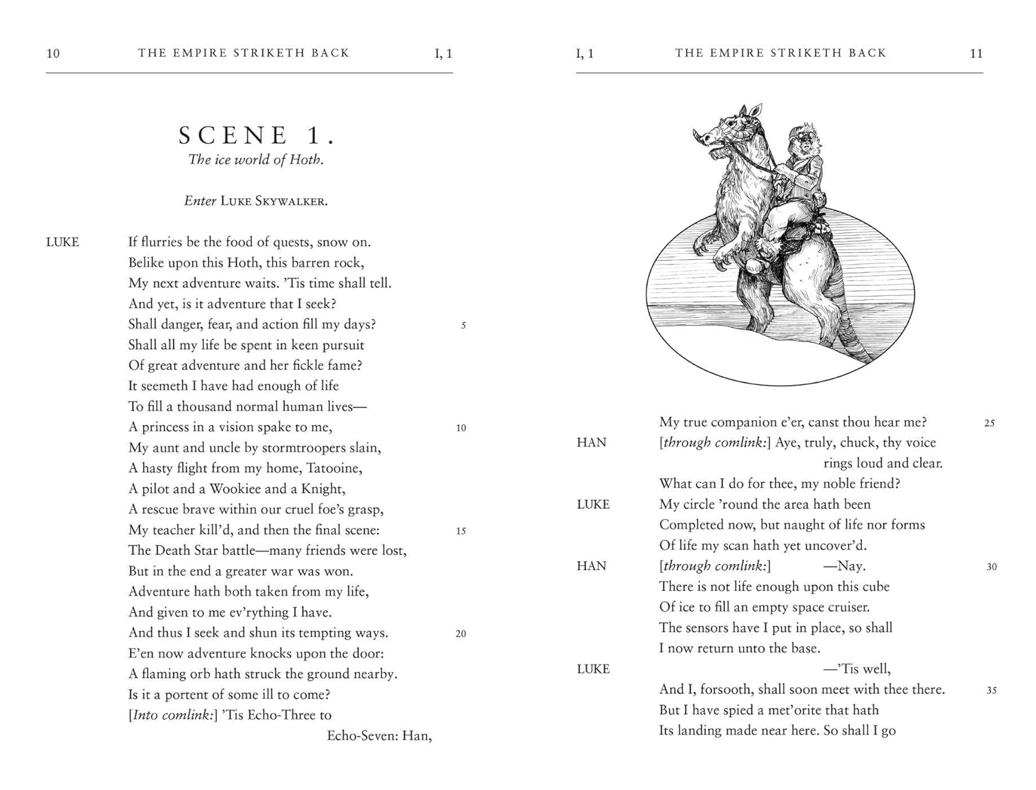 William Shakespeare's The Empire Striketh Back: Star Wars Part the Fifth