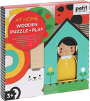 At Home Wooden Puzzle + Play