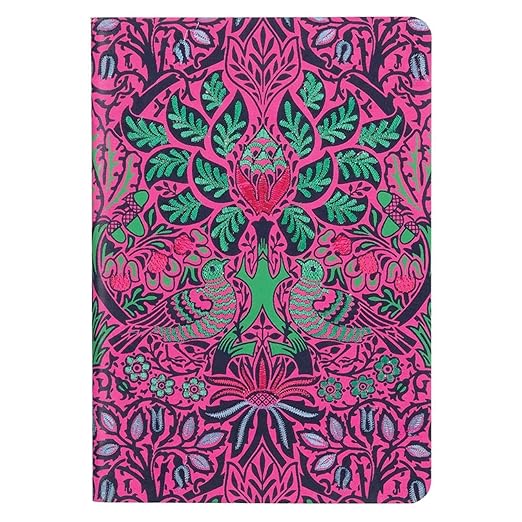 William Morris Dove & Rose Handmade Embroidered Journal