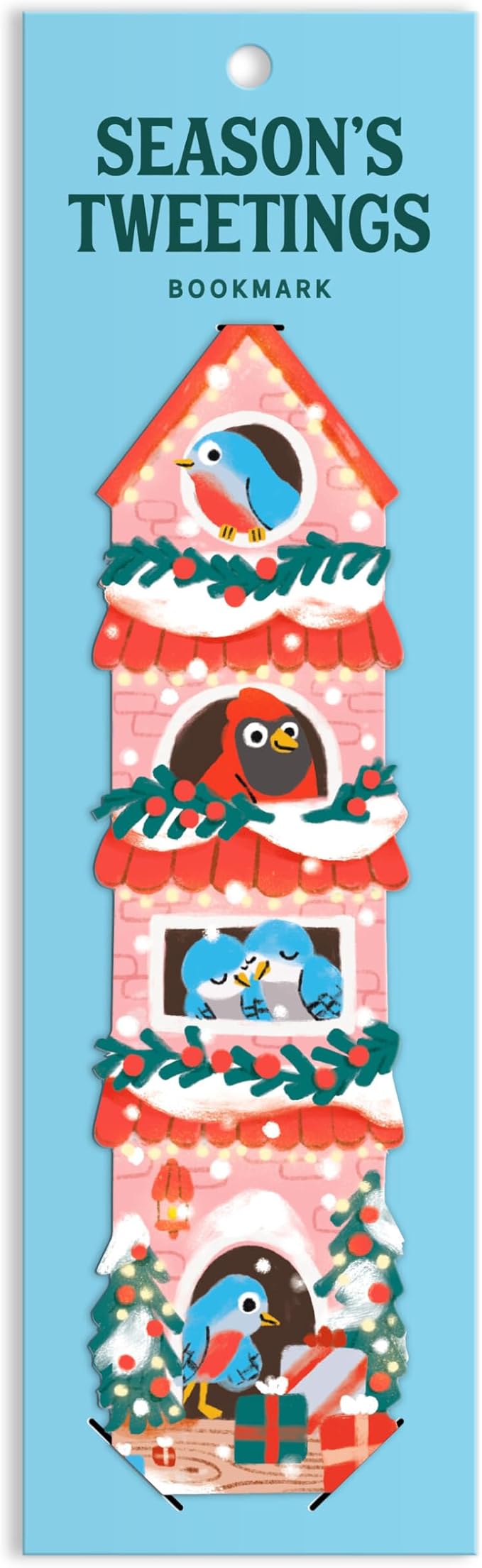 Season’s Tweetings Paper Bookmark