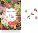 Around the World in 50 Orchids A 1000-piece jigsaw puzzle