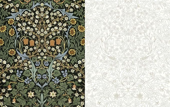 William Morris: An Arts & Crafts Colouring Book