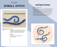 The Essential Embroidery Stitches Card Deck