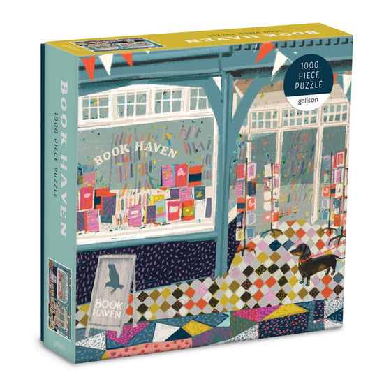 Book Haven 1000 Piece Puzzle in Square Box