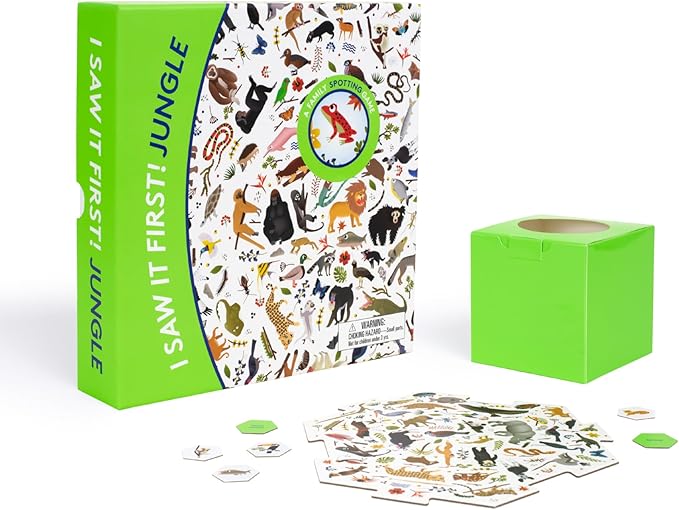 I Saw It First! Jungle: A Family Spotting Game