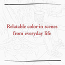 This Annoying Family Life (The Annoying Life Mindless Coloring Books)      Paperback – 14 April 2022