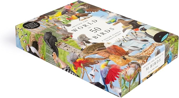 Laurence King Publishing: Around the World in 50 Birds: 1000 piece Jigsaw Puzzle