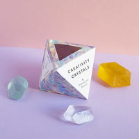 Creativity Crystals: 5 Translucent Erasers