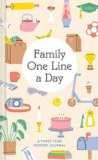 Family One Line a Day: A Three-Year Memory Journal