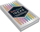 Bright Ideas Metallic Double-Ended Colored Brush Pens: 8 Colored Pens