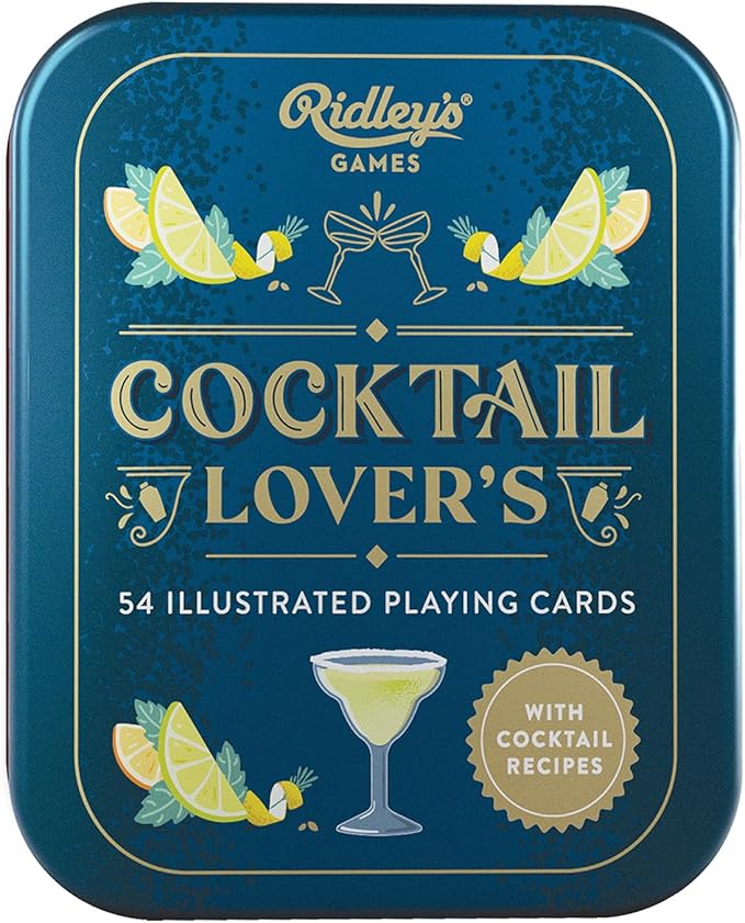 Cocktail Lover’s Deck of Playing Cards