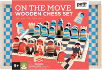 On the Move Wooden Chess Set