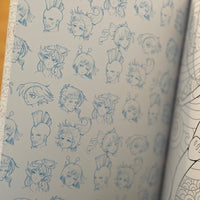 Manga World Coloring: Color your way through cool original manga art!